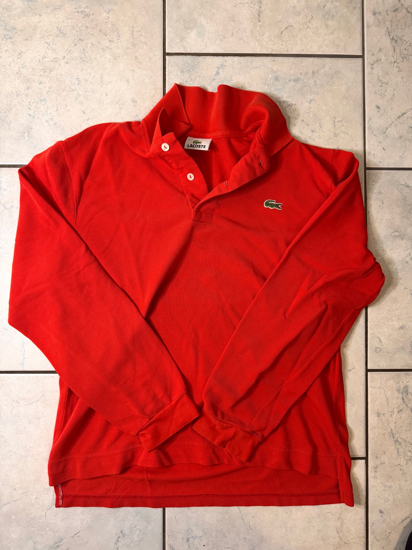 preloved Lacoste Sweatshirt Orange/Rot (M)